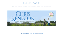 Desktop Screenshot of chriskeniston.com