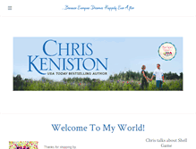 Tablet Screenshot of chriskeniston.com
